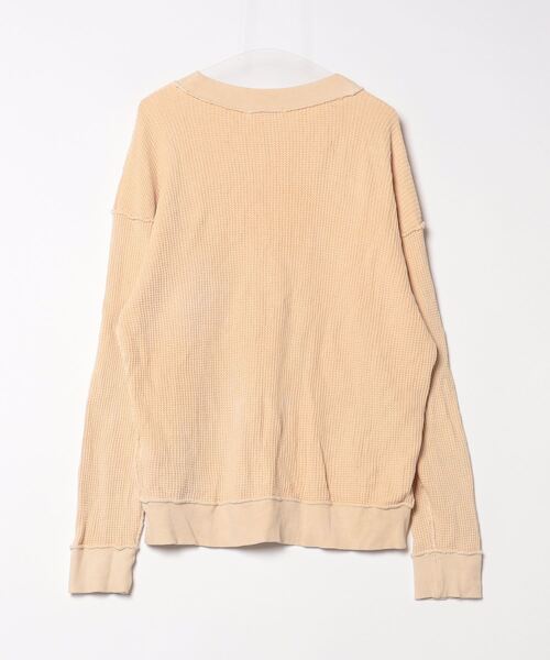 「MONKEY TIME」 長袖Tシャツ M オレンジ メンズ