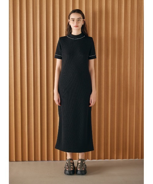 コエル（COEL）/ステッチIラインカットワンピース COEL（コエル） ワンピース ステッチIラインカットワンピース