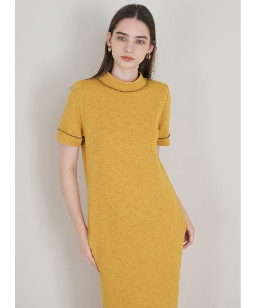 コエル（COEL）/ステッチIラインカットワンピース COEL（コエル） ワンピース ステッチIラインカットワンピース