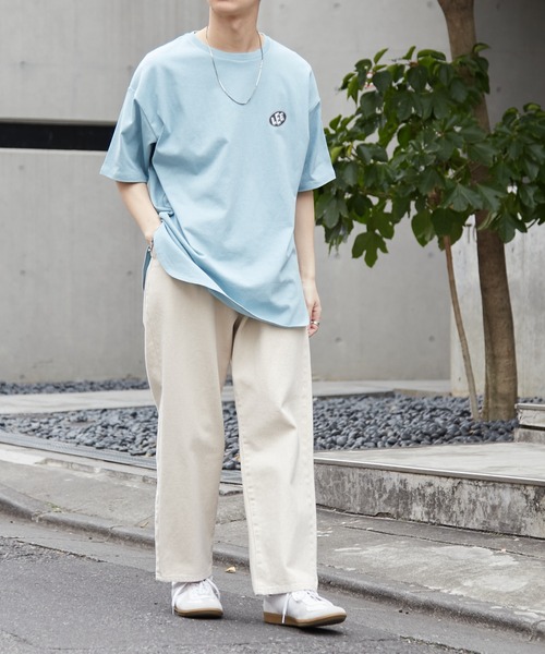 「Lee」 半袖Tシャツ SMALL オフホワイト レディース