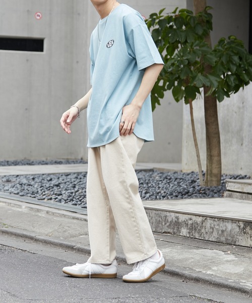 「Lee」 半袖Tシャツ SMALL オフホワイト レディース