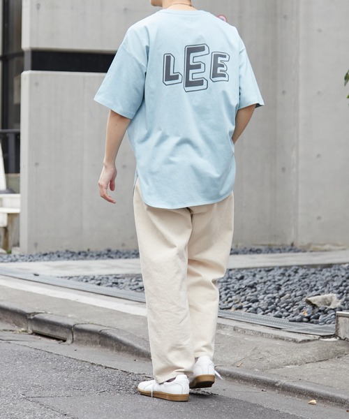 「Lee」 半袖Tシャツ SMALL オフホワイト レディース