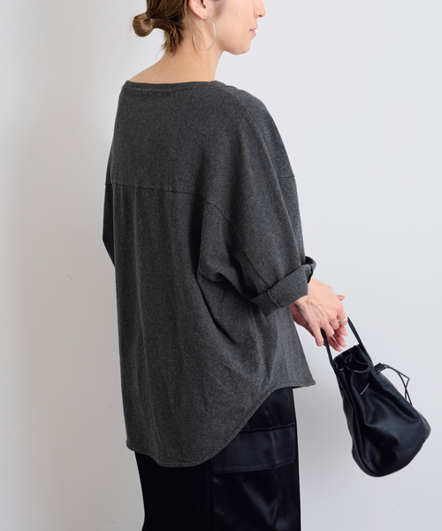 FRAMeWORK - ★新品ホワイト★FRAMeWORK  ニュアンス TEE FRAMeWORK（フレームワーク）の「≪追加≫ニュアンス TEE2（T