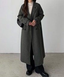 callautia（カラウティア） コート チェスターコート ダブルボタン