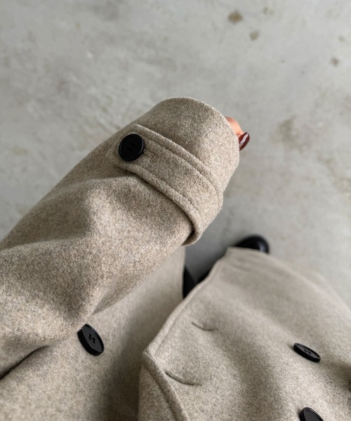 callautia（カラウティア） コート チェスターコート ダブルボタン