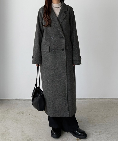 callautia（カラウティア） コート チェスターコート ダブルボタン