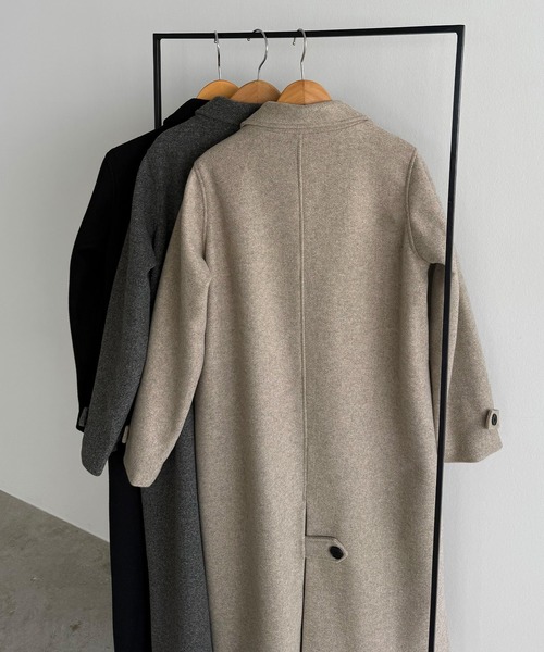 callautia（カラウティア） コート チェスターコート ダブルボタン