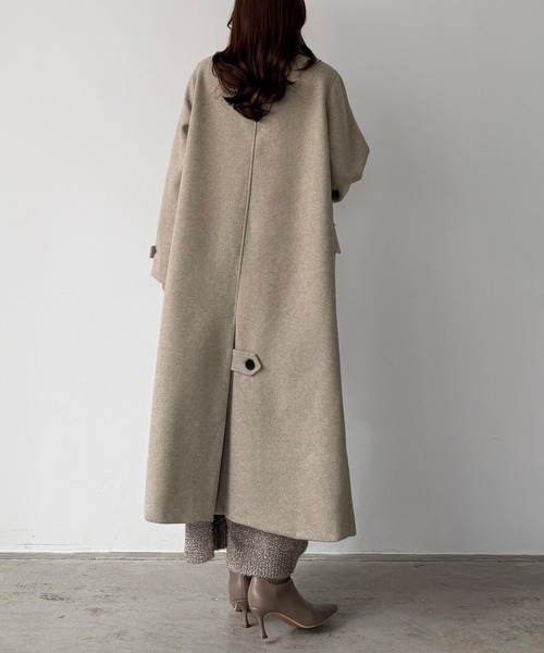 callautia（カラウティア） コート チェスターコート ダブルボタン