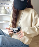 ニット セーター ゆったりなのに上品でキチンと...の詳細画像5
