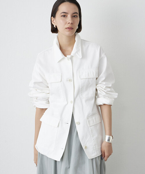 Whim Gazette（ウィム ガゼット） ミリタリージャケット FREE オフ