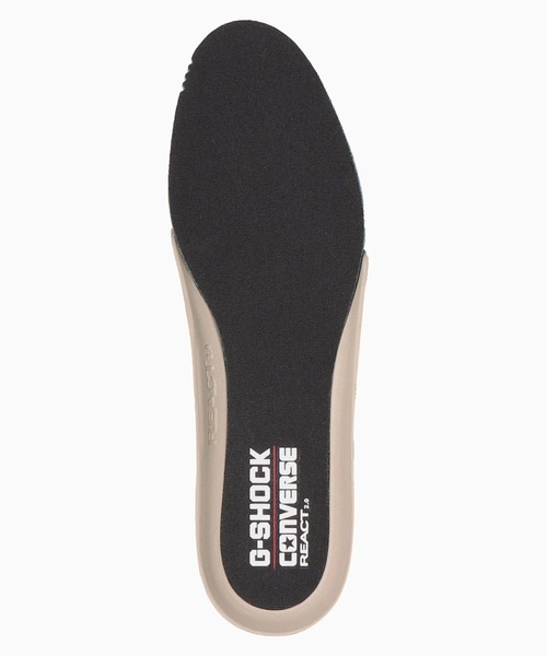 「CONVERSE」 「gshock」ハイカットスニーカー「CONVERSEコラボ」 8.5 ブラック メンズ