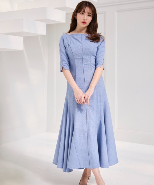 Her lip to 「Her to」 半袖ワンピース S ブルー レディース