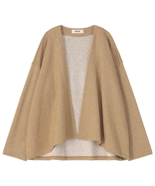 ZUCCa カーディガン ラメスウェット / レディース : ZOZOTOWN Yahoo!店