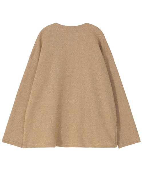 ZUCCa（ズッカ） カーディガン ラメスウェット / カーディガン / S