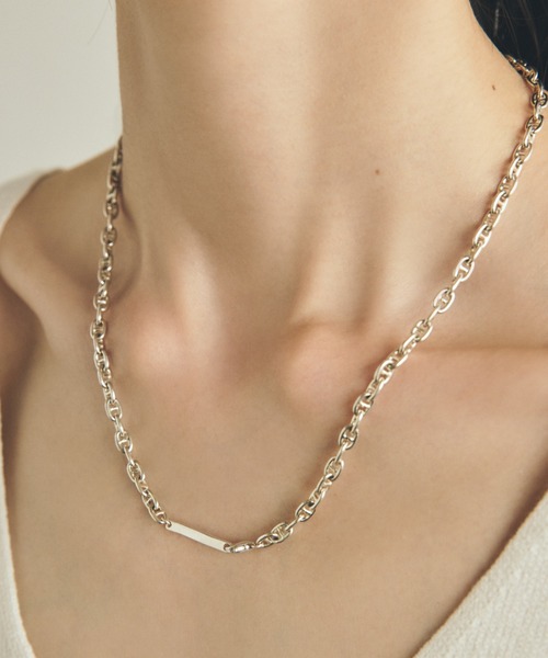 ネックレス SILVER925 マリーナチェーンネックレス -M- レディース メンズの画像