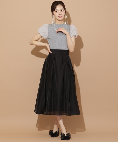 ウィルセレクション　サイズS フレアスカート WILLSELECTION（ウィルセレクション） スカート ニュアンスフラワー