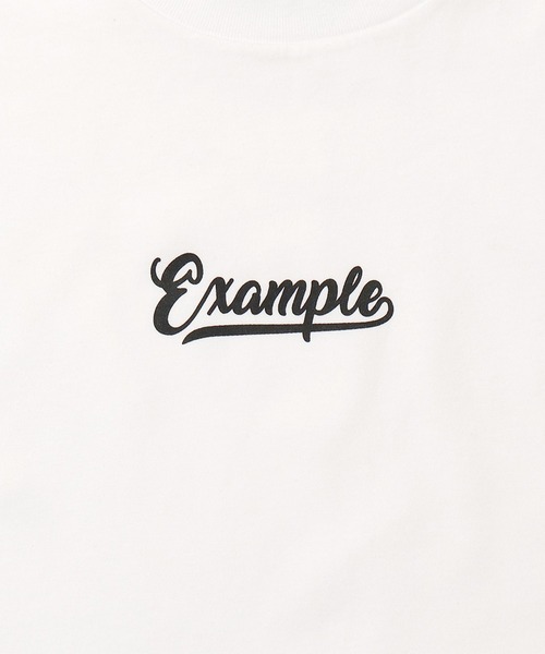 EXAMPLE シャツ EXAMPLE（エグザンプル） tシャツ EXAMPLE LOGO CODE S/S TEE メンズ