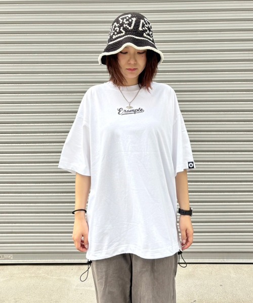 EXAMPLE（エグザンプル） tシャツ EXAMPLE LOGO CODE S/S TEE メンズ