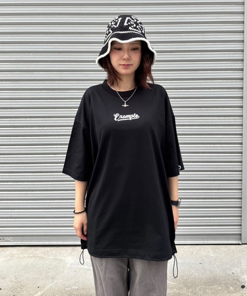 EXAMPLE（エグザンプル） tシャツ EXAMPLE LOGO CODE S/S TEE メンズ