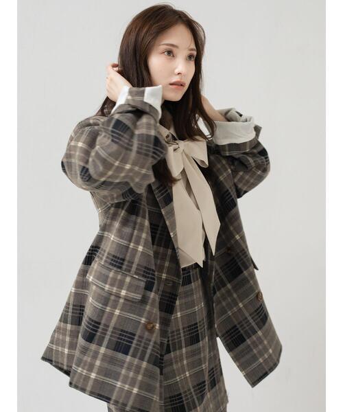 ジャケット・アウター Reiko WRD-24-AW-02 /「FLAME - RACING JACKET / BLACK」レーシングジャケット