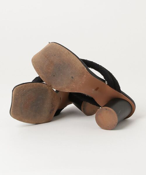 「ALEXIA STAM」 ヒールサンダル M ブラック レディース_画像3