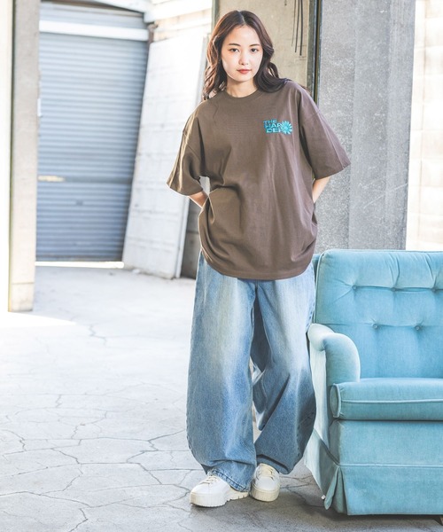 「PBLIM」 半袖Tシャツ MEDIUM ブラック レディース_画像9