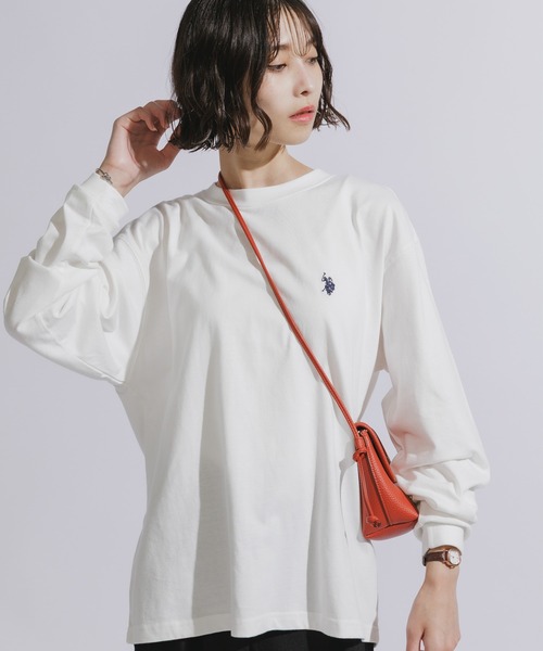 U.S. POLO ASSN.（ユーエスポロアッスン） tシャツ ロングスリーブT