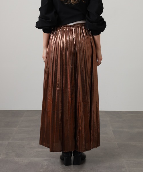 FUNALIVE（ファンアライブ） スカート グリッタープリーツロング