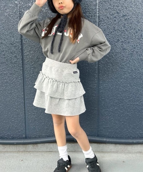 子供服　　ひななさん専用です PINK-latte（ピンクラテ） ワンピース ナンバリングハーフZIPポンチ