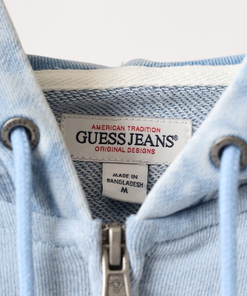 パーカー GUESS JEANS GJ ZIP HOOD REG MINI AMERICA ゲス ジップ 