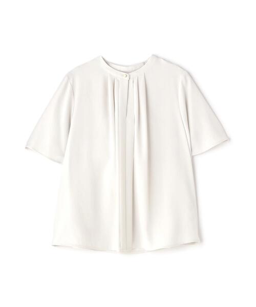「NATURAL BEAUTY BASIC」 半袖ブラウス SMALL ブラウン レディース_画像2