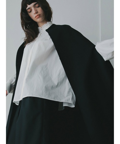 HER. ポンチョ カシミヤブレンドロングケープ レディース : ZOZOTOWN