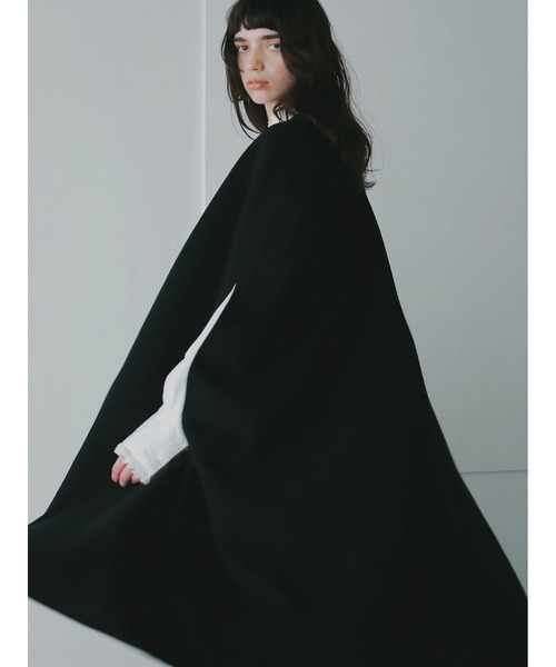 HER. ポンチョ カシミヤブレンドロングケープ レディース : ZOZOTOWN