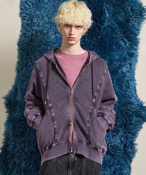 MAISON SPECIAL パーカー 「UNISEX」Piping Switching Prime-Over