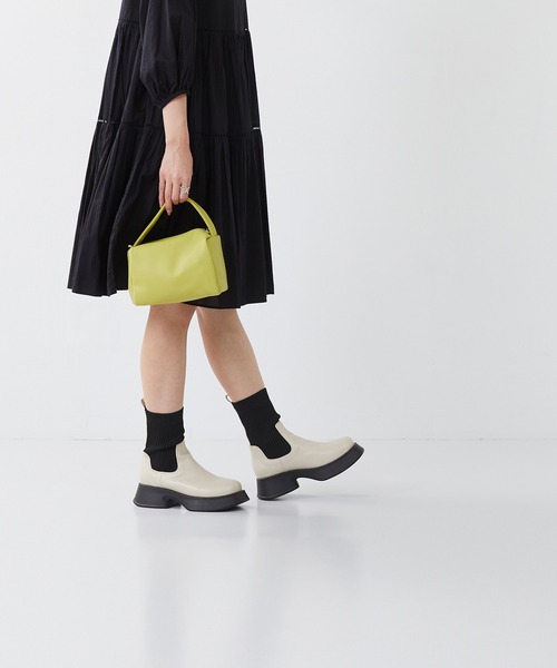 「menue」 ショートブーツ M アイボリー レディース_画像7