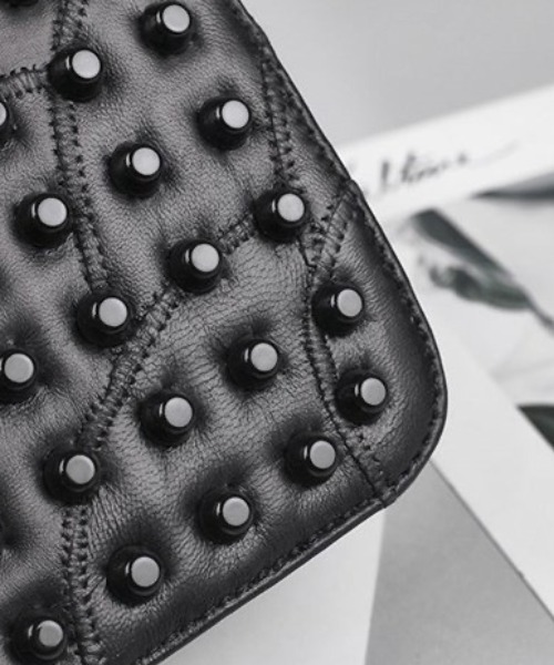 「DIAVEL」 ショルダーバッグ F ブラック レディース_画像5