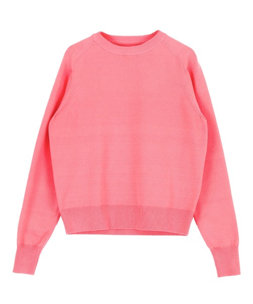 「ur's」 長袖ニット L ピンク レディース_画像3