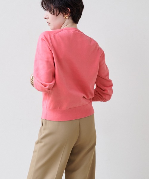 「ur's」 長袖ニット L ピンク レディース_画像9