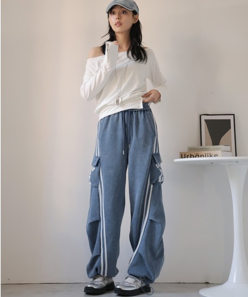 ULYSSES スウェットパンツ ジャージ 「セットアップ可能」ナンバーロゴ