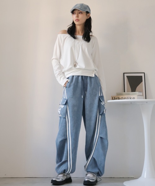 ULYSSES ワイドパンツ スウェットパンツ ジャージ 「セットアップ可能