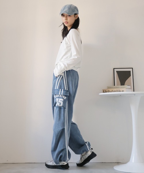 ULYSSES スウェットパンツ ジャージ 「セットアップ可能」ナンバーロゴ