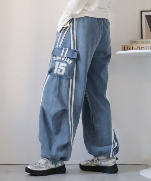 ULYSSES ワイドパンツ スウェットパンツ ジャージ 「セットアップ可能