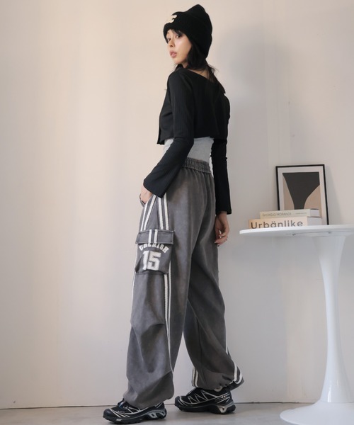 ULYSSES ワイドパンツ スウェットパンツ ジャージ 「セットアップ可能