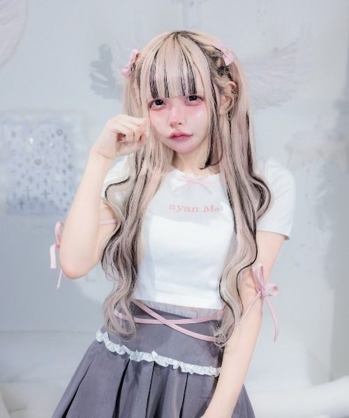 nyanMe tシャツ おりぼんぴちT レディース : ZOZOTOWN Yahoo!店 - 通販
