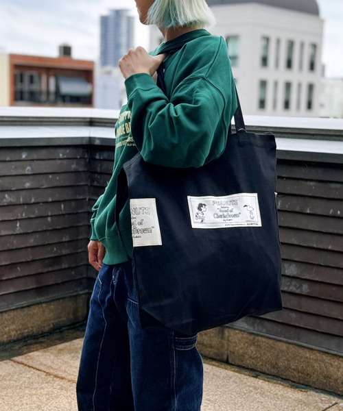 SNOOPY×OLD BETTY'S ショルダーバッグ バッグ SNP Canvas 2WAY Tote