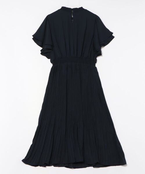 「Honeys」 半袖ワンピース M グレイッシュブルー レディース_画像2