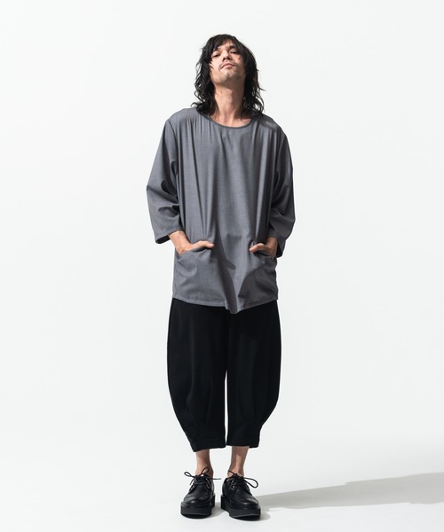 「glamb」 半袖シャツ M グレー メンズの画像