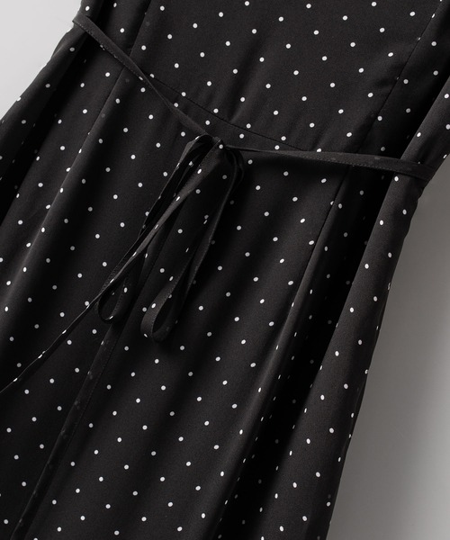 「SAISON DE PAPILLON」 ノースリーブワンピース S ブラック レディース_画像7