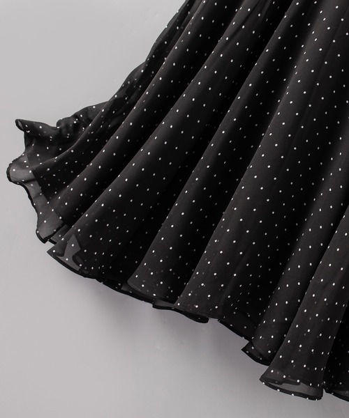 「SAISON DE PAPILLON」 ノースリーブワンピース S ブラック レディース_画像8