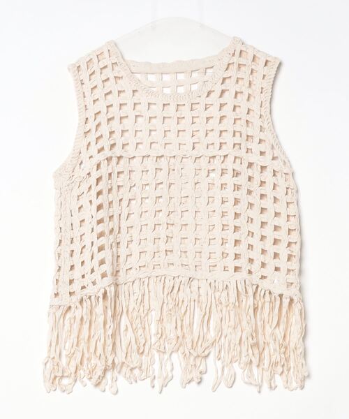 「THE YOn」 ベスト FREE ナチュラル レディース_画像2